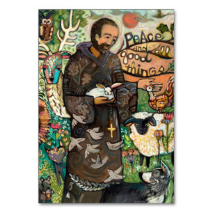 Saint Francis Prayer Card