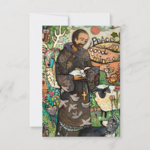 Saint Francis Prayer Card, Peace prayer