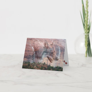 Saint Francis Quote Animal Notecard