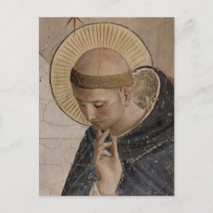 Saint Francis with Head Bowed Postcard