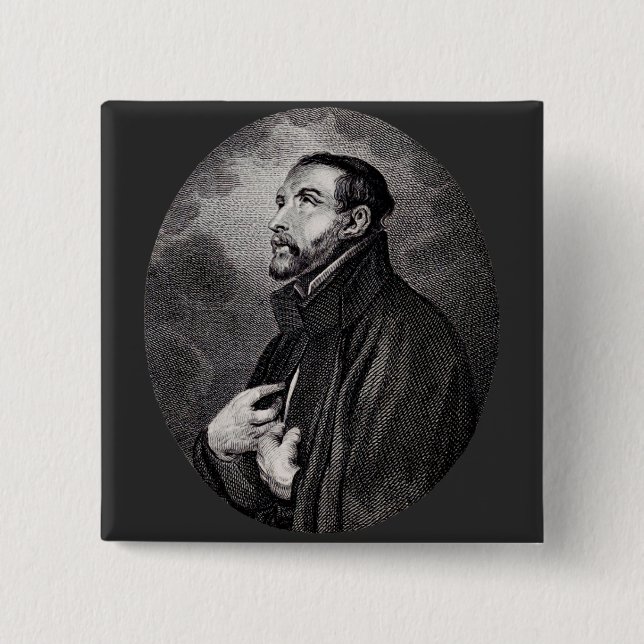 Saint Francis Xavier Button (Front)