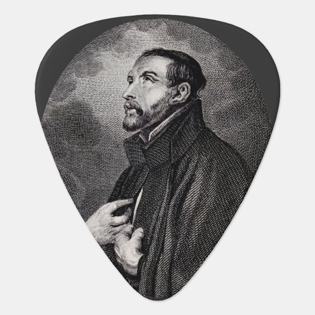 Saint Francis Xavier Guitar Pick (Front)