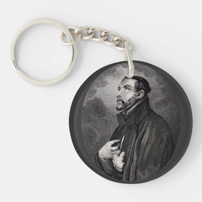Saint Francis Xavier Keychain (Front)