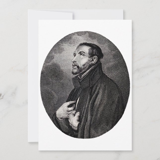 Saint Francis Xavier Thank You Card (Front)