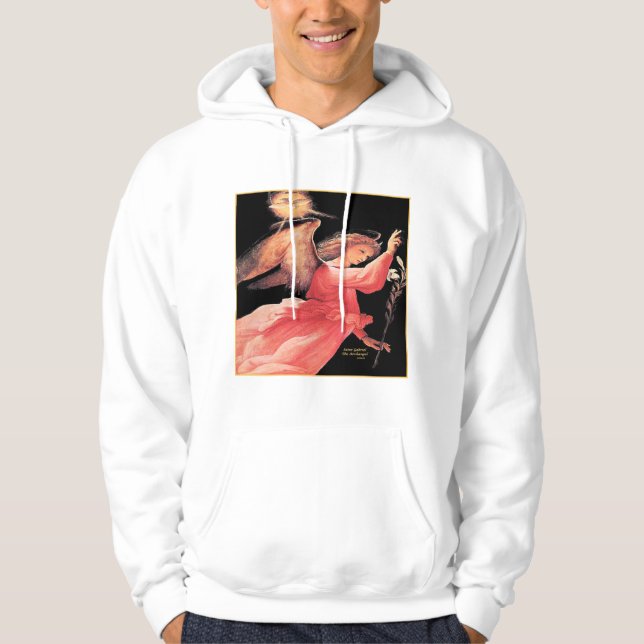 Saint Gabriel the Archangel Hoodie (Front)