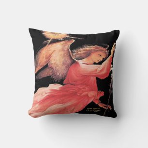 Saint Gabriel the Archangel Throw Pillow