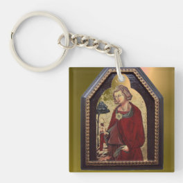 SAINT GALGANO / LEGEND OF THE SWORD IN THE ROCK KEYCHAIN