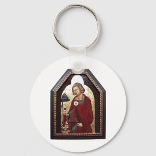 SAINT GALGANO / LEGEND OF THE SWORD IN THE ROCK KEYCHAIN