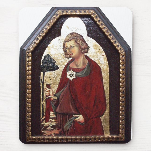 SAINT GALGANO / LEGEND OF THE SWORD IN THE ROCK MOUSE PAD (Front)