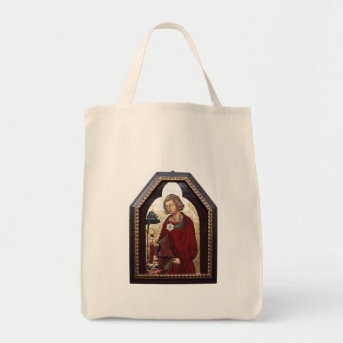 SAINT GALGANO  LEGEND OF THE SWORD IN THE ROCK TOTE BAG