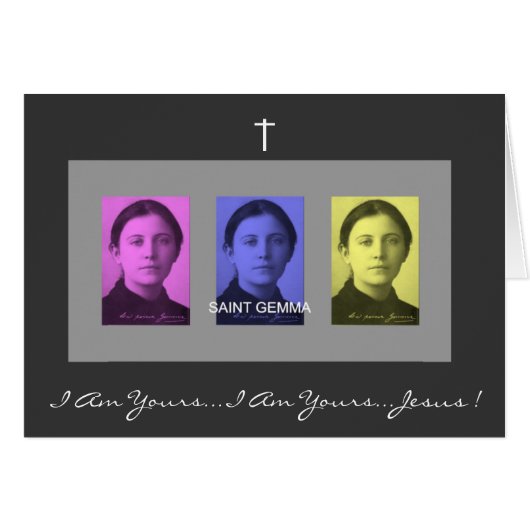 Saint Gemma Cards (Front Horizontal)