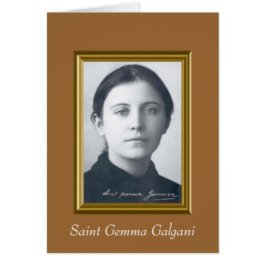 Saint Gemma Galgani Cards (Front)