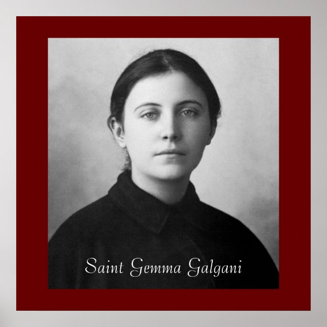 SAINT GEMMA GALGANI POSTER (Front)