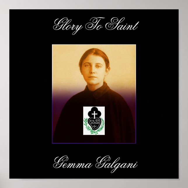 SAINT GEMMA POSTER (Front)