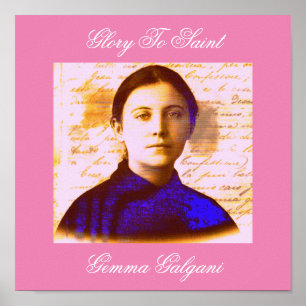 SAINT GEMMA POSTER