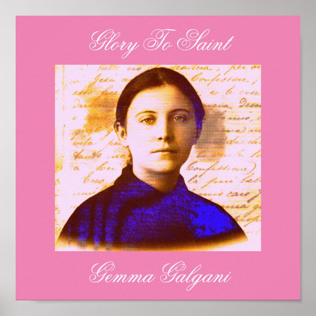 SAINT GEMMA POSTER (Front)
