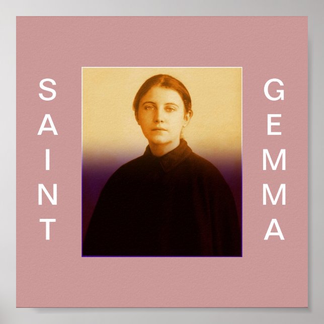 SAINT GEMMA POSTER (Front)