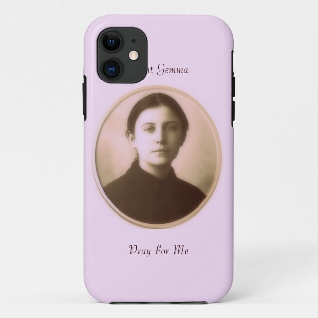 SAINT GEMMA PRAY FOR ME Case-Mate iPhone CASE (Back)