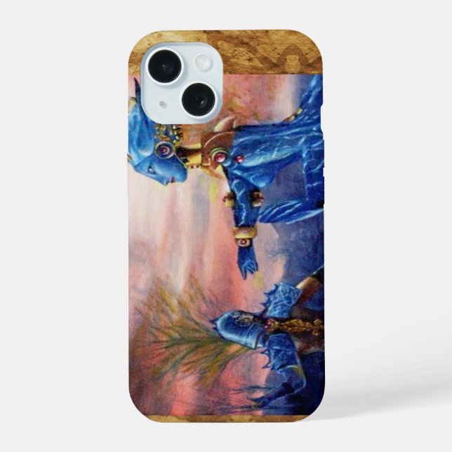 SAINT GEORGE AND ALIEN DRAGON IPHONE CASE (Back)