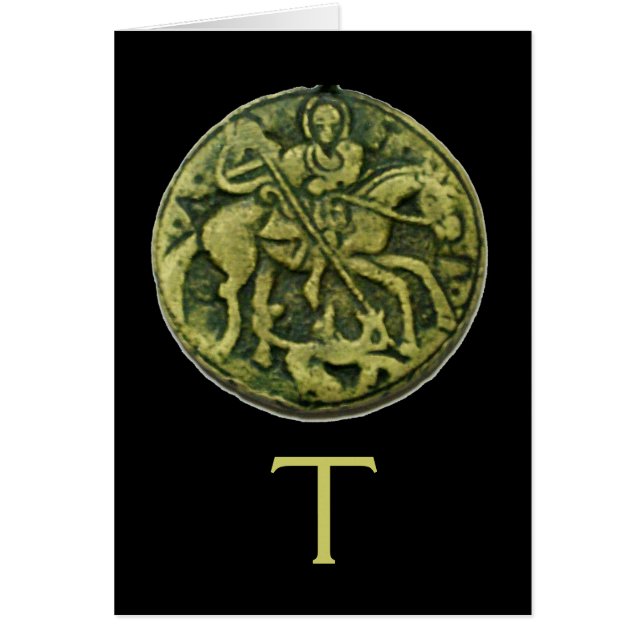 SAINT GEORGE AND DRAGON MEDALLION CARDS (Front)