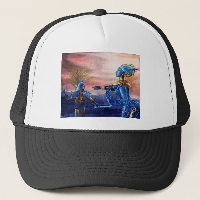 SAINT GEORGE AND DRAGON TRUCKER HAT (Front)
