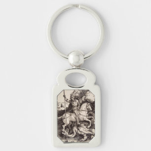 Saint George and the Dragon by Durer Keychain