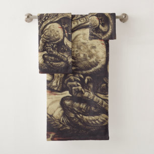 Saint George and the Dragon Great Martyr Bath Towel Set