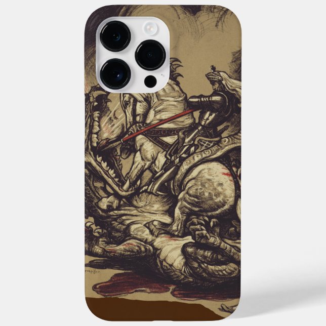 Saint George and the Dragon Great Martyr  Case-Mate iPhone Case (Back)
