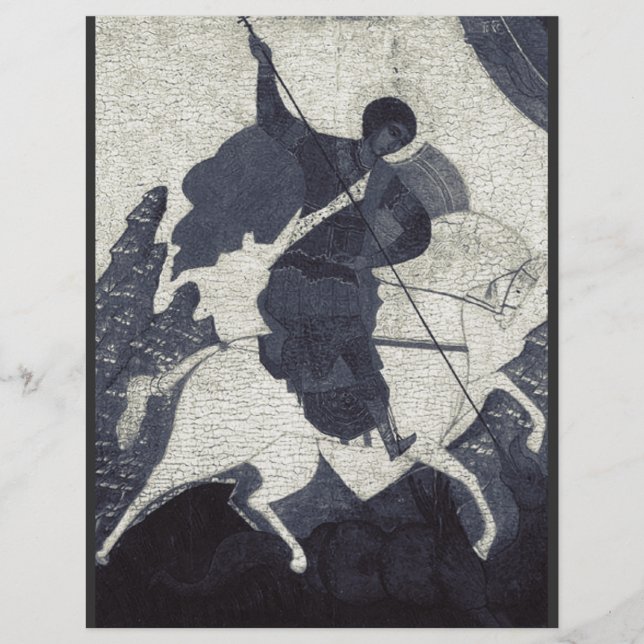 Saint George and the Dragon Great Martyr Flyer (Front)