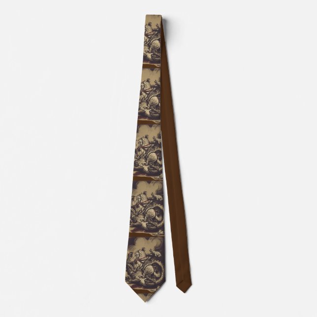 Saint George and the Dragon Great Martyr  Neck Tie (Front)