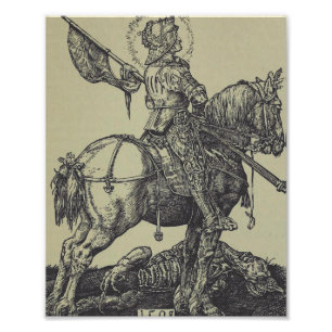 Saint George and the Dragon Great Martyr Photo Print