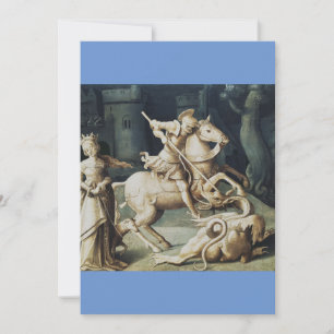 Saint George and the Dragon Invitation