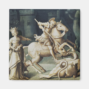 Saint George and the Dragon Magnet