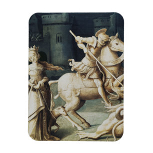 Saint George and the Dragon Magnet