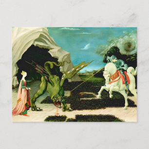 Saint George and the Dragon Postcard