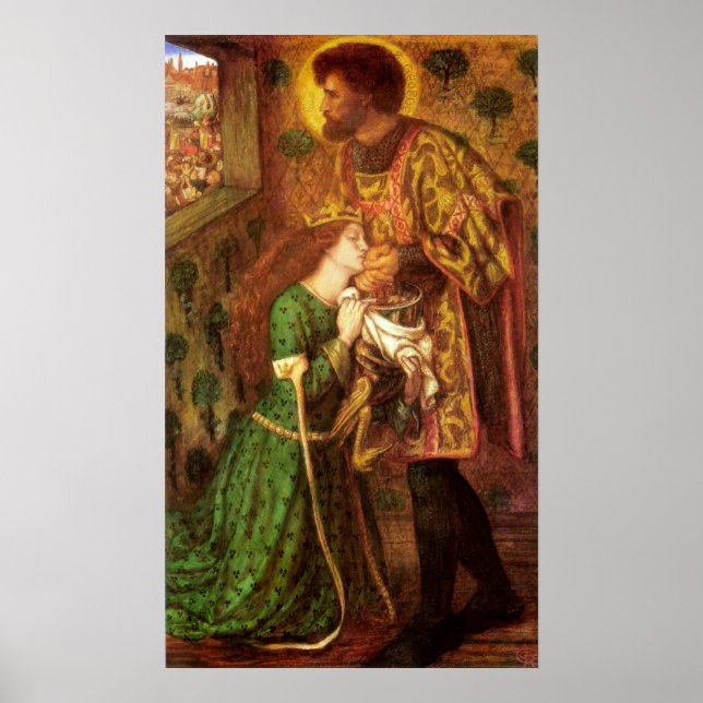 Saint George And The Princess Sabra Poster (Front)