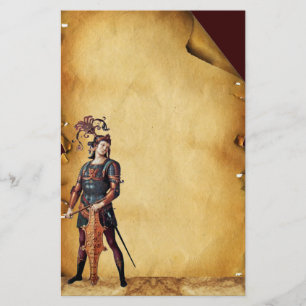 SAINT GEORGE ANTIQUE PARCHMENT STATIONERY