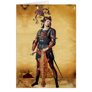 Saint George, Brown Parchment