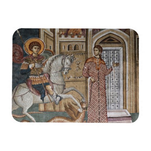 Saint George by the Castle Magnet