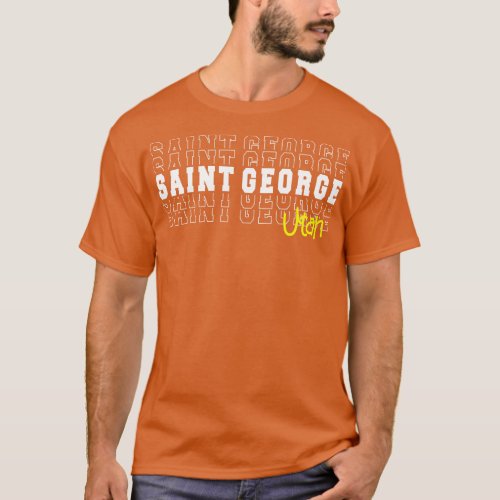 Saint George city Utah Saint George UT T_Shirt