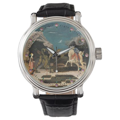 SAINT GEORGE, DRAGON AND PRINCESS WRIST WATCH