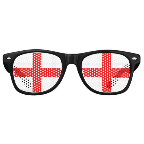 Saint George Flag of England Retro Sunglasses