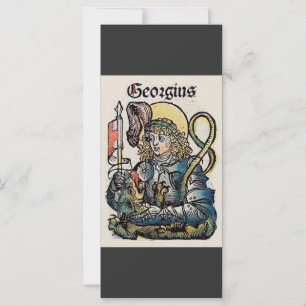 Saint George from the Nuremberg Chronicle