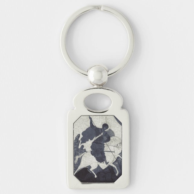 Saint George Killing the Dragon Keychain (Front)