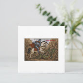 Saint George kills the Dragon - battle Lumeçon (Standing Front)