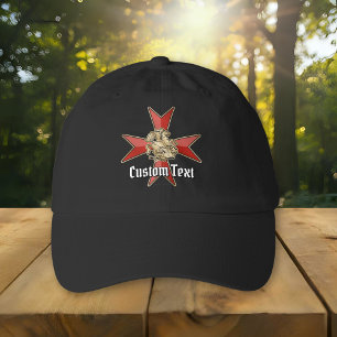 Saint George over Maltese Cross Hat
