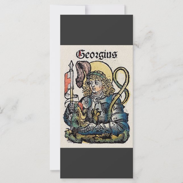 Saint George Patron of England (Front)