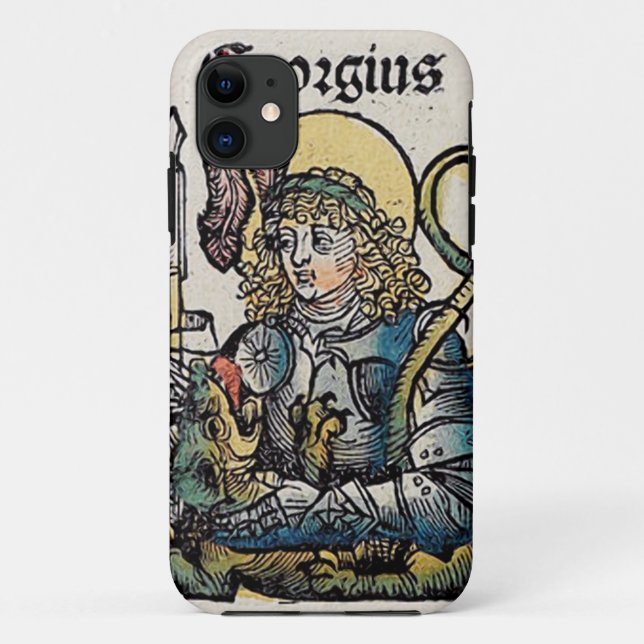 Saint George Patron of England Case-Mate iPhone Case (Back)