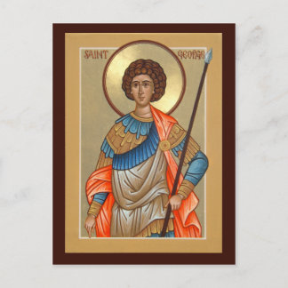 Saint George Prayer Card