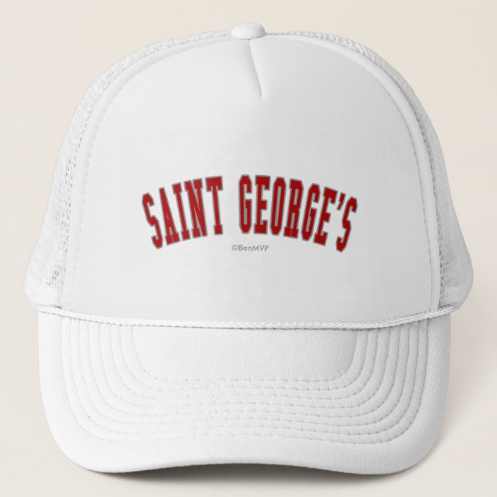 Saint George's Trucker Hat